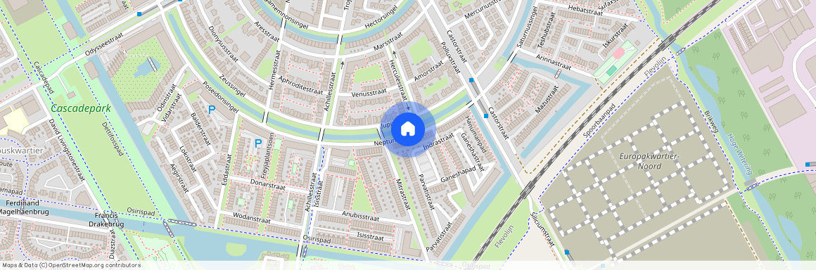 Homeruskwartier Zuid, 1363 VV, Neptunussingel, Almere