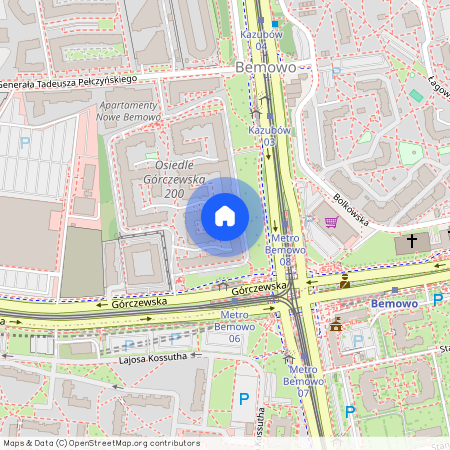 ul. Górczewska, Górce, Bemowo, Warszawa, mazowieckie