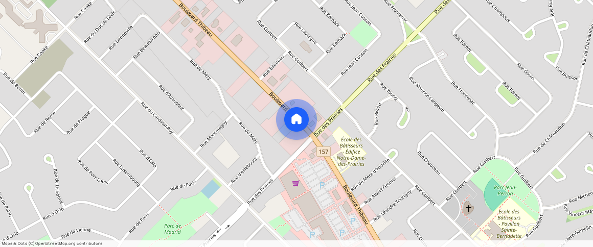 ** Boulevard Thibeau, Trois-Rivières, Trois-Rivières, Mauricie, G8T 7B1