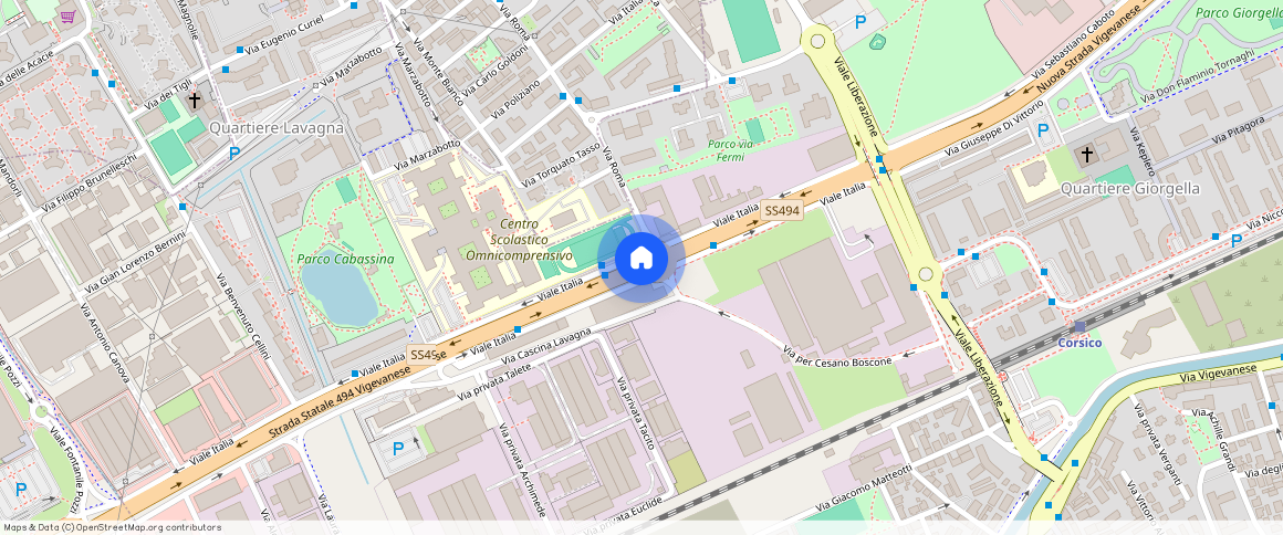 Corsico, Viale Italia