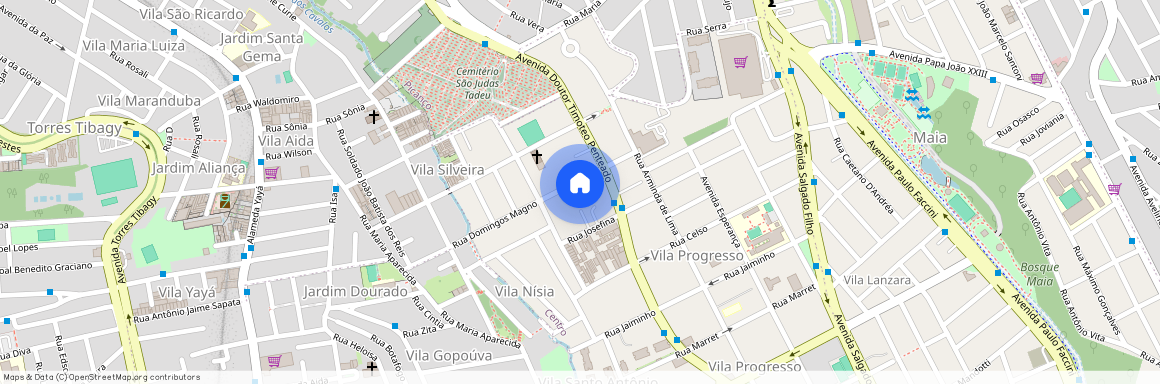 R. Domingos Magno, 157, Vila Silveira, Guarulhos, São Paulo, 07093-030