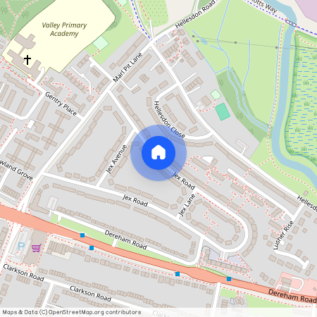 Jex Road, Notfolk, NR5