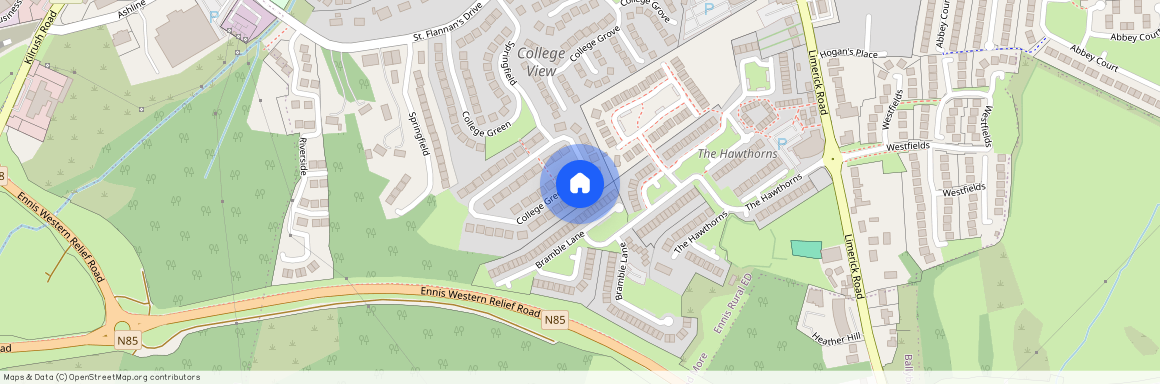 House For Rent, 83 College Green, Ennis