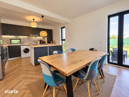 Casă individuală de închiriat, 3 camere, teren 350 mp | Comuna Berceni - Fotografie 4