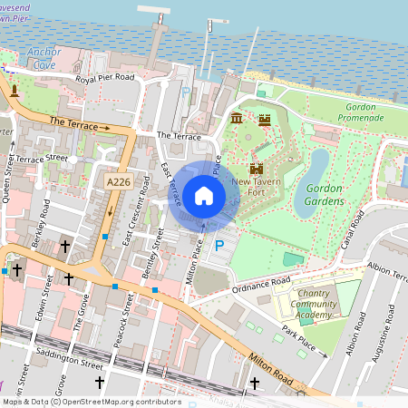 Milton Place, Gravesend, Kent, DA12