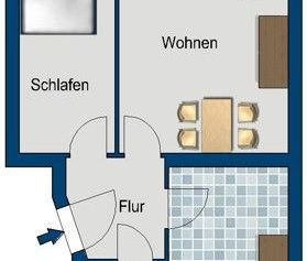 Schöne Wohnung sucht neuen Mieter! - Foto 1