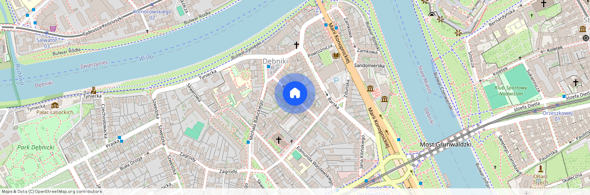 ul. Różana, Dębniki, Dębniki, Kraków, małopolskie