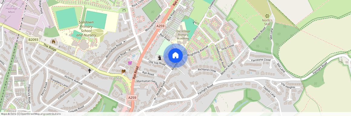 Middle Road, Ore, Hastings