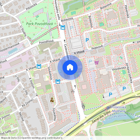 Kolmanova, Praha - Modřany