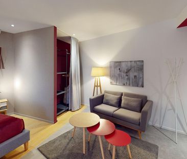 Charmanter möblierter Studio nahe Genfer See (Cornavin-Viertel) - Photo 1