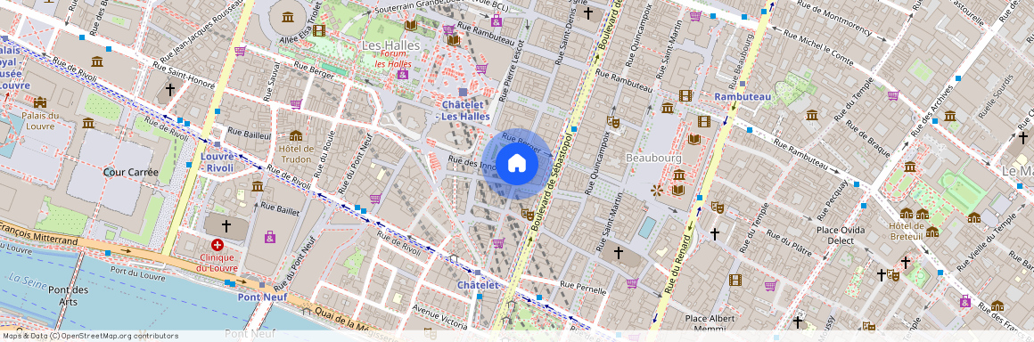 Rue des Innocents et Rue Saint Denis 75001 Paris (1er arrondissement)