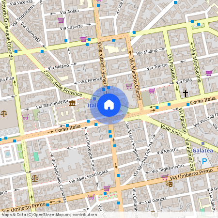 Toscano, Provincia di Catania, Catania, Casa, Viale Vittorio Veneto