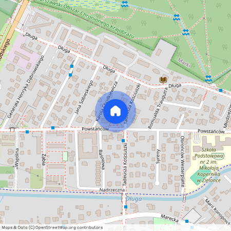 ul. Baśniowa, Zielonka, wołomiński, mazowieckie