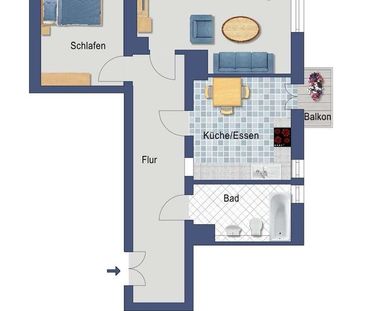 In Renovierung I Sonniger Balkon I Neue Einbauküche I Tageslichtbad... - Photo 6