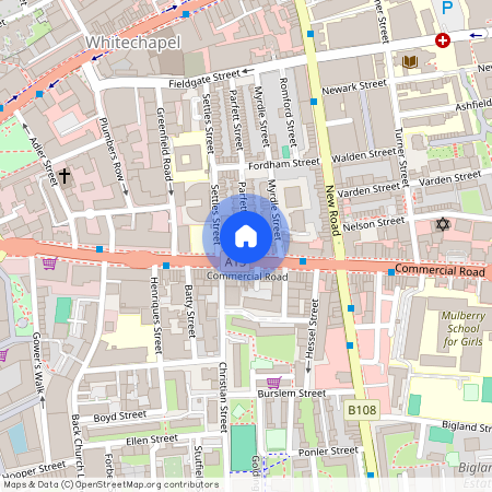 Commercial Road, Whitechapel, London, E1 1RD