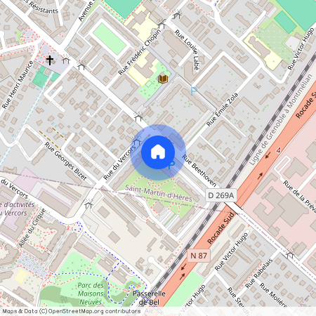 106 Avenue Marcel Cachin - 38400 SAINT-MARTIN-D'HERES