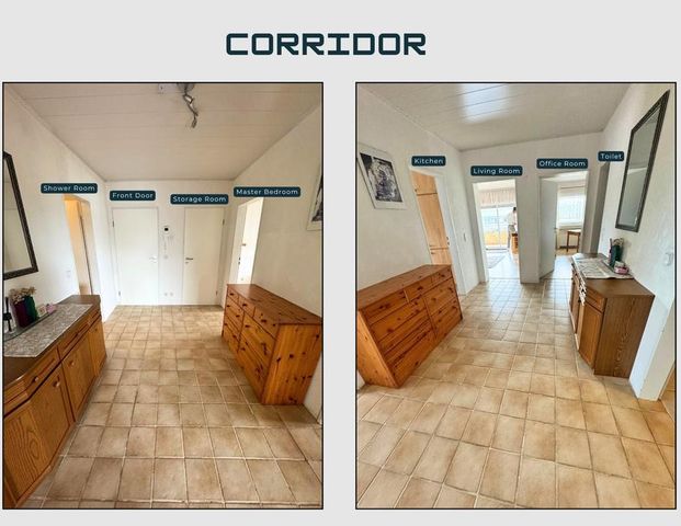 Voll möblierte 3-Zimmer-Wohnung mit Top Lage in Dormagen 41539 - Foto 1