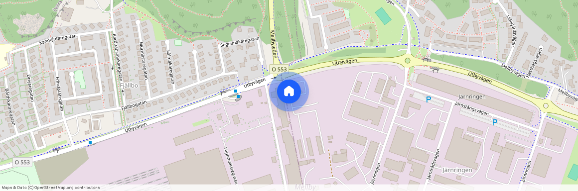 Järngrindsvägen, Partille