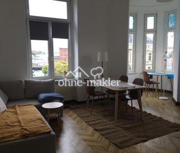 Möblierte Traumwohnung in repräsentativem Altbau zu vermieten - Foto 1