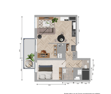 Appartement te huur: Plesostraat 179 1043 BV Amsterdam - Photo 3