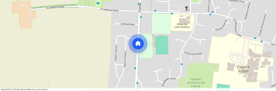 The Crescent, Doncaster, Dunscroft