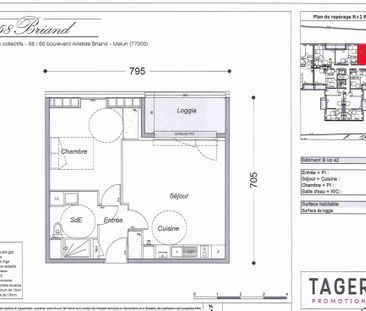 APPARTEMENT T2 43M - Photo 3