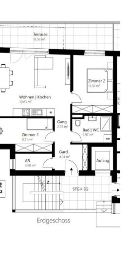 Neubauprojekt mit 5 Wohneinheiten in Schwaz zur Miete - Foto 1