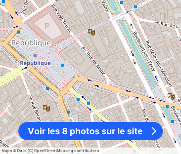 Charming studio in the heart of République - Photo 1