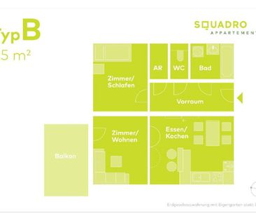 SQUADRO- mitten im Grünen, mitten in der Stadt - Foto 3