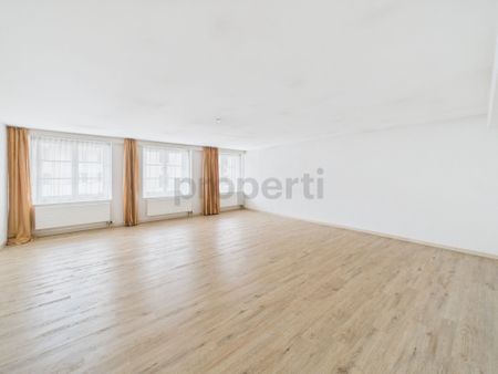 Generous 3-room apartment with historic charm in the heart of Willisau - Photo 3