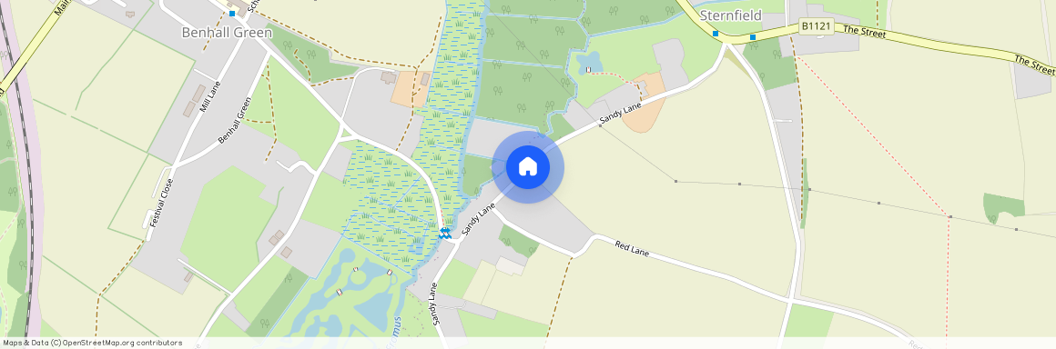 Sandy Lane, Snape