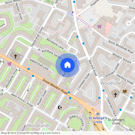 Burnbank Terrace, Glasgow, G20