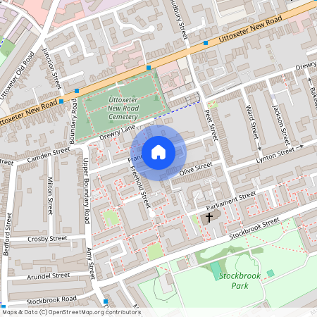 Franchise Street, Staffordshire, DE22