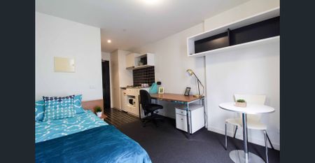 Student Accommodation in North Melbourne - Standard Apartment - East Facing - Photo 4