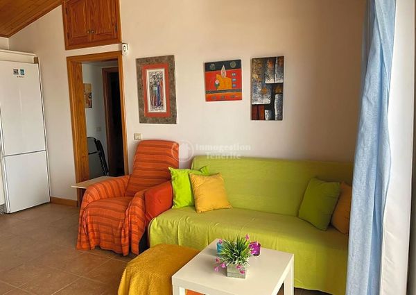 ** To rent 1 bedroom beach front house in Las Galletas