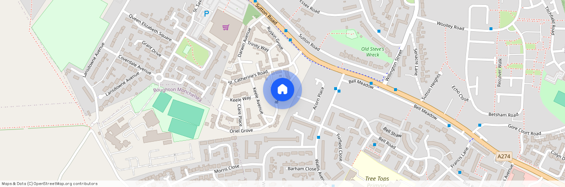 Mauritius House, Balliol Grove, Maidstone