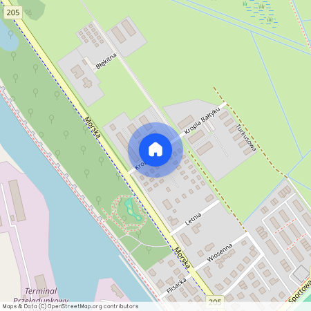 ul. Kropla Bałtyku, Darłowo, sławieński, zachodniopomorskie