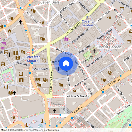 Bedfordbury, Covent Garden, London, WC2N