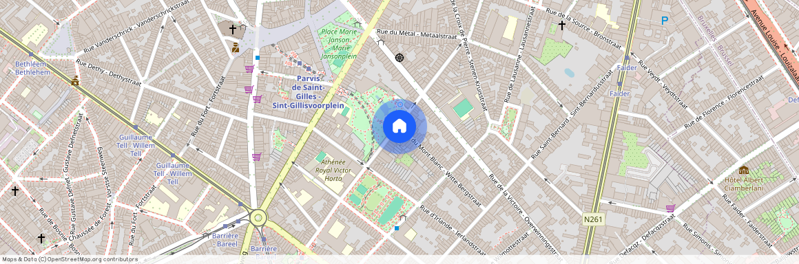 Rue du Mont-Blanc, 1, 1060, Saint Gilles