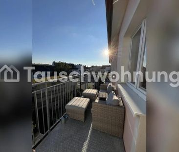 TAUSCHWOHNUNG Helle 2 Zimmer Wohnung mit großem Balkon - Photo 1
