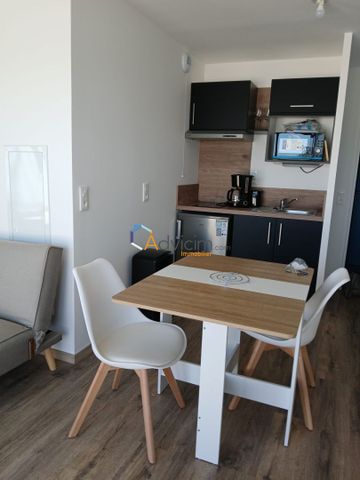 T1 MEUBLE NEUF de 29,51 m² avec TERRASSE - Photo 3