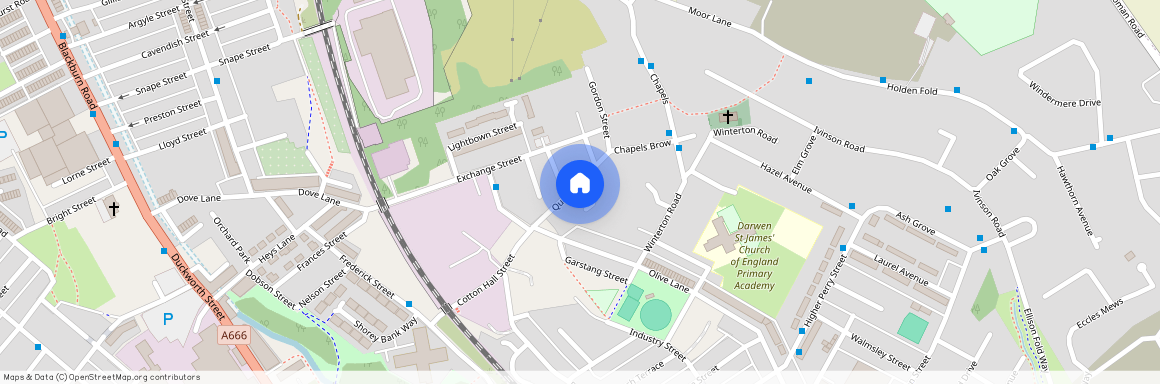 Quaker Lane Darwen BB3 0ES