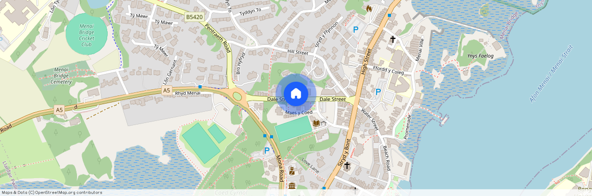 Dale Street, Menai Bridge, Ynys Mon, LL59