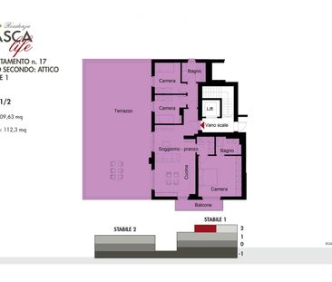 4.5 Zimmer, 110 m² - Foto 4