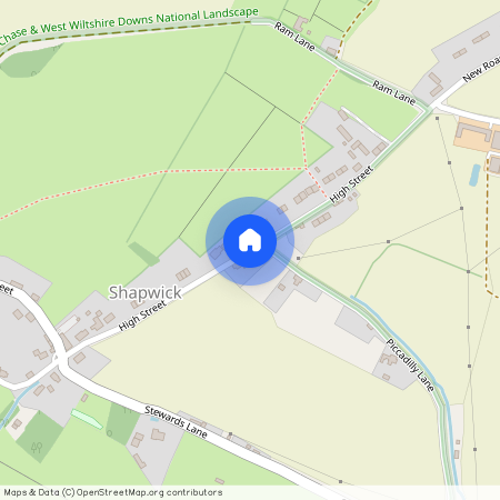 High Street, Shapwick, Blandford Forum, Dorset, DT11