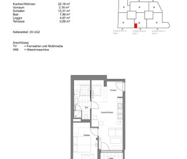 Traumhafte 2-Zimmer-Wohnung auf der Schmelz - Photo 3