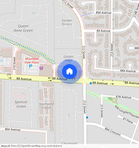 google map, Township of Langley, Township of Langley, Metro Vancouver, V1M 2G5