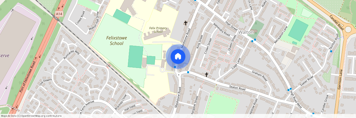 Maidstone Road, Felixstowe, Suffolk, IP11