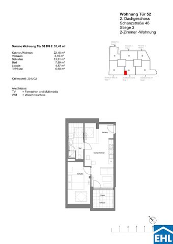 Traumhafte 2-Zimmer-Wohnung auf der Schmelz - Foto 3