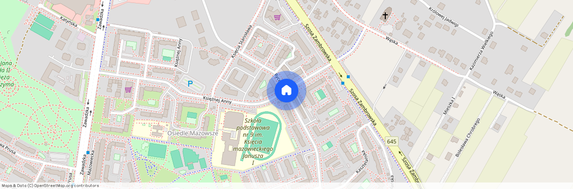 ul. Rycerska, Łomża, podlaskie